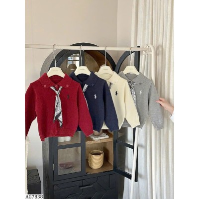 AG7838 ÁO LEN CARDIGAN KÈM KHĂN