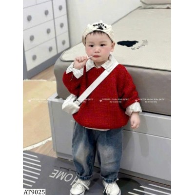 AT9025 ÁO LEN CỔ TRÒN MTINY QUEEN BT