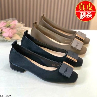 GM10439 GIÀY MŨI VUÔNG CHO NỮ