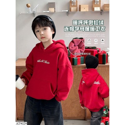AT9029 ÁO HOODIE CHỮ LÓT LÔNG AMBB BT