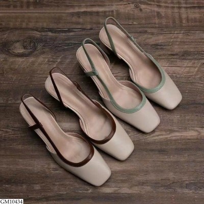 GM10434 GIÀY CAO GÓT MŨI VUÔNG NỮ