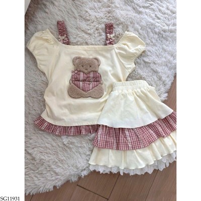 SG11931 SET GẤU PHỐI KẺ BÉ GÁI