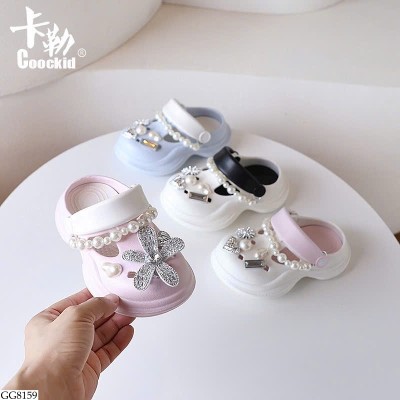GG8159 SỤC CROCS ĐÍNH CHARM BG