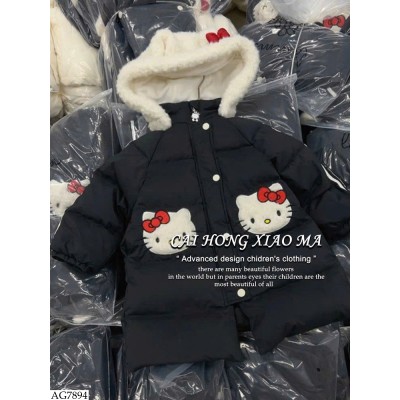 AG7894 ÁO KHOÁC PHAO MÈO KITTY BG