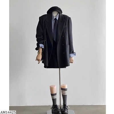 AM14425 ÁO BLAZER DẠ DÁNG DÀI