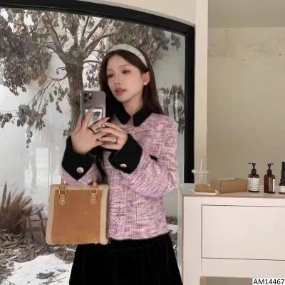 AM14467 ÁO KHOÁC DẠ TWEED SANG CHẢNH