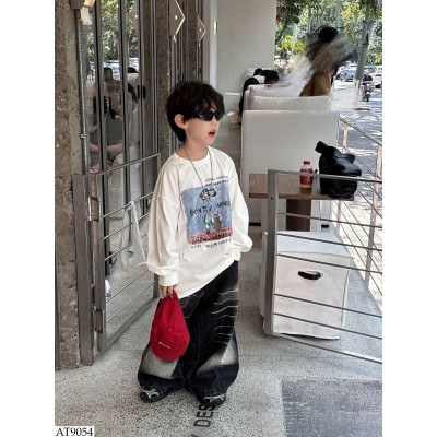 AT9054 ÁO THUN HỌA TIẾT TAIRU