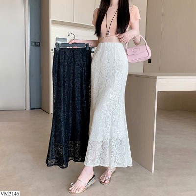 VM3146 CHÂN VÁY REN ĐUÔI CÁ NỮ