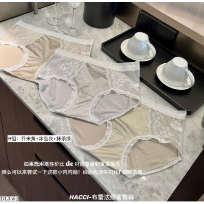 DL3382  SET 3 QUẦN CHIP REN NỮ HACCI