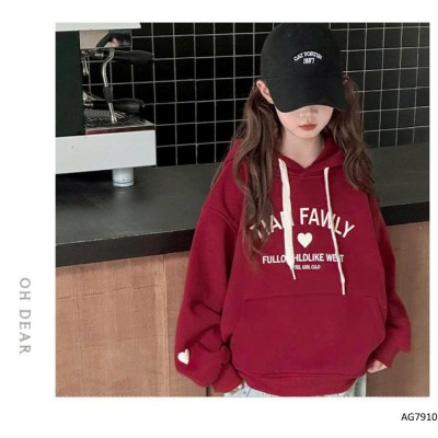 AG7910 ÁO NỈ HOODIE  CHO BG