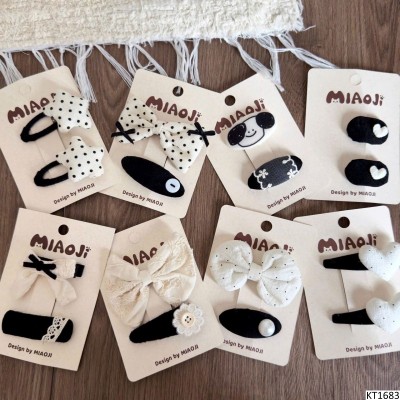 KT1683 SET 12 KẸP TÓC HÀN VINTAGE CAO CẤP