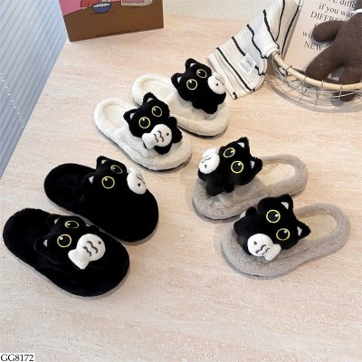 GG8172 DÉP LÔNG MÈO CUTE CHO BÉ