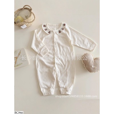 BG966 BODY DÀI TAY PHỐI CỔ REN BG