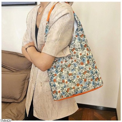 TM6420 TÚI TOTE HOẠ TIẾT HOA NHÍ