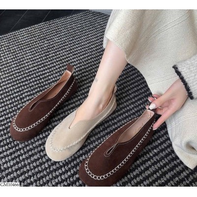 GM10466 GIÀY BỆT THÊU VIỀN CỔ ĐIỂN