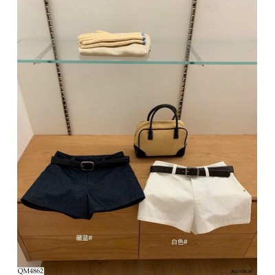 QM4862 QUẦN SHORT KÈM BELT W.G.W.E