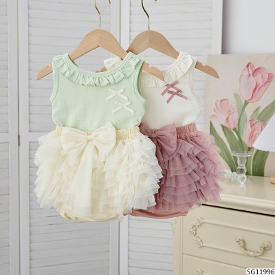 SG11996 SÉT ÁO MIX QUẦN VÁY TUTU SIZE NHÍ