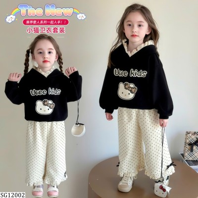 SG12002 SET NỈ KITTY CHẤM BI