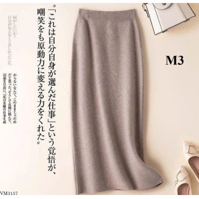 VM3157  CHÂN VÁY LEN ÔM DÁNG DÀI GIÁ MỚI