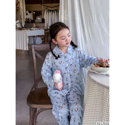 SG12026 BỘ NGỦ PJZAMA ĐŨI HỌA TIẾT BG
