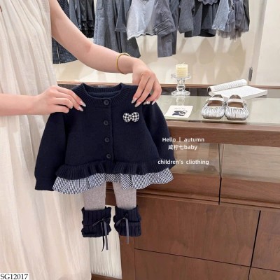 SG12017 SET ÁO CARDIGAN MIX QUẦN LEGGING BG