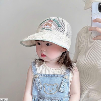 M4436 MŨ LƯỚI VÀNH RỘNG HÌNH MÈO