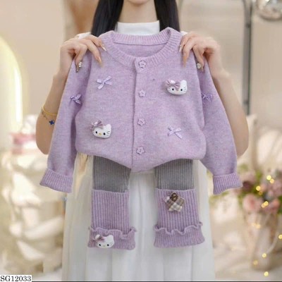 SG12033 BỘ ĐỒ BÉ GÁI MÙA THU