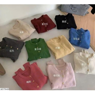 AG7949 ÁO CARDIGAN NỮ BASIC