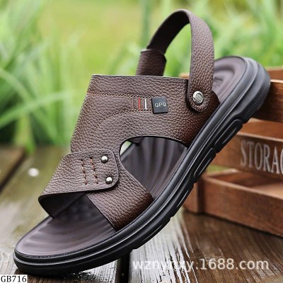 GB716 DÉP SANDAL NAM DA