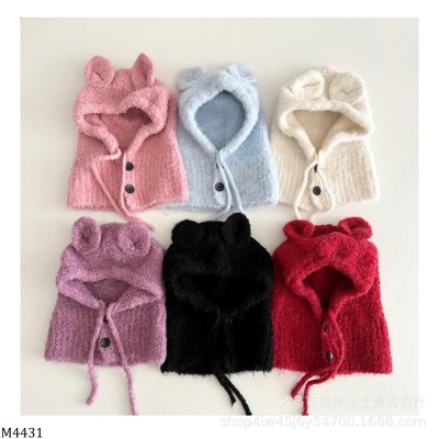M4431 MŨ LÔNG TAI GẤU CHO BÉ
