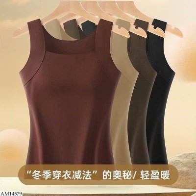 AM14579 ÁO SÁT NÁCH CỔ VUÔNG CHO NỮ 