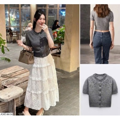 AM14614 ÁO LEN CỘC TAY HÃNG KASLEAD