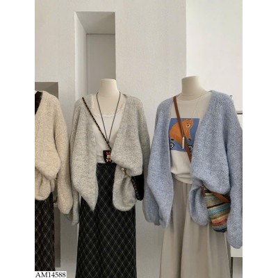 AM14588 ÁO LEN CARDIGAN CHO NỮ