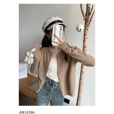 AM14586  BST ÁO LEN CARDIGAN MỎNG