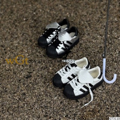 GT3110 GIÀY THỂ THAO MŨI SÒ 3 SỌC CHO BT