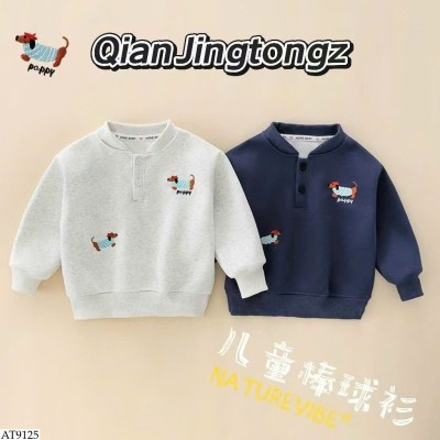 AT9125 ÁO NỈ CÚN BÉ TRAI