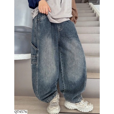 QT4576 QUẦN JEAN SUÔNG BT