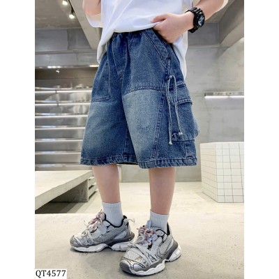 QT4577  QUẦN SHORT JEAN TÚI HỘP