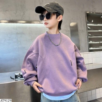 AT9129 ÁO NỈ CỔ TRÒN BT
