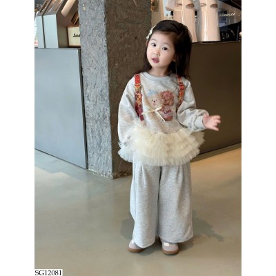 SG12081 SET NỈ HÌNH CÚN BG