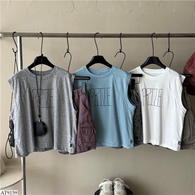 AT9159 ÁO TANKTOP CHỮ PRIZE
