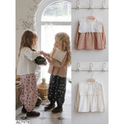 AG7978  ÁO BABYDOLL PHỐI REN