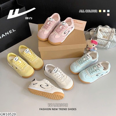 GM10520 GIÀY SNEAKER THÊU VIỀN REN PHONG CÁCH HÀN