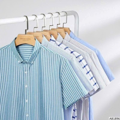 AB1896 ÁO SƠ MI NAM CỘC TAY NAM