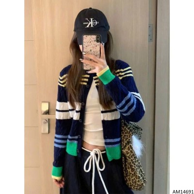 AM14691 ÁO CARDIGAN HỌA TIẾT SỌC NỮ