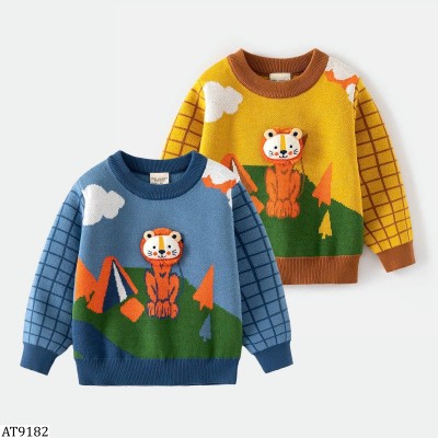 AT9182 ÁO LEN SƯ TỬ WELLKIDS