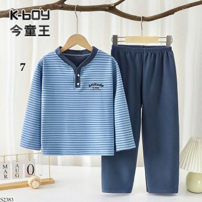 S2383 BỘ THU ĐÔNG MẶC NHÀ CHO BÉ