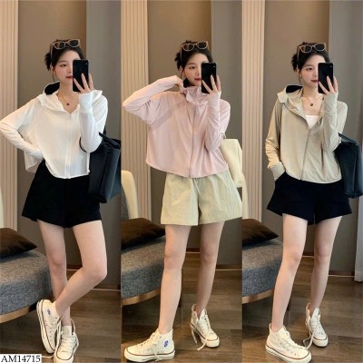 AM14715 ÁO CHỐNG NẮNG DÁNG CỘC NỮ