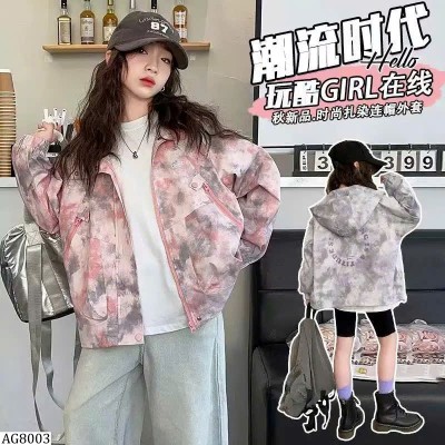 AG8003 ÁO KHOÁC GIÓ LOANG BÉ GÁI