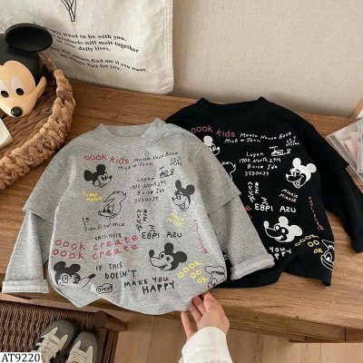 AT9220 ÁO THUN DÀI TAY MICKEY